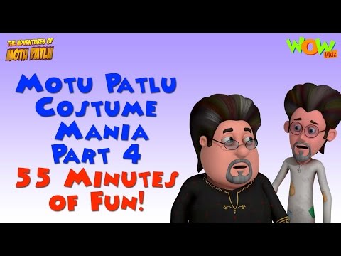 Motu Patlu Costume Mania Motu Patlu Compilation Part 4 As Seen On Nickelodeon Youtube