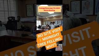 🌳 NO SITE VISIT. 🌙 MIDNIGHT TREE FELLING. WHY? #chalopmc #savepune #savetrees #punekars