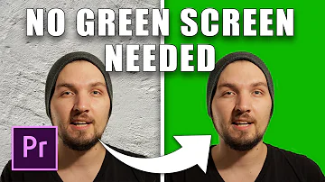 Can you use a blank wall as a green screen?