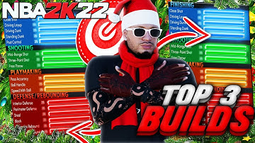 How to Create the Most OVERPOWERED Builds on Current Gen! The TOP 3 Builds to Make on NBA 2K22!