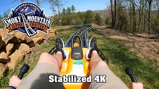 Smoky Mountain Alpine Coaster (Stabilized 4K POV) - Pigeon Forge
Smoky Mountain Alpine Coaster is the one that stared it all for the Pigeon Forge area. This was the first alpine coaster to be built in one of Americas favorite tourist destinations. This specific coaster is also my favorite in Pigeon Forge / Gatlinburg, It was my all time favorite until I roe Mustang Mountain Coaster in Estes Park. This video was actually my first and only day ride on this coaster. It is an iconic night ride with a unique lighting package that pulls a massive crowd. If you are ever in the area, this is easily the best alpine coaster!
NOTE - No one was hurt in this video, the kids stopping on a track definitely almost caused issues but thankfully the person behind me stopped in time. NEVER STOP OR GO SLOW ON THE TRACK!! Smoky Mountain Alpine Coaster (Stabilized 4K POV) - Pigeon Forge