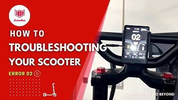 Kaabo Electric Scooter Troubleshooting Repair Methods of Error 02 (Part-2) | Kaabo official