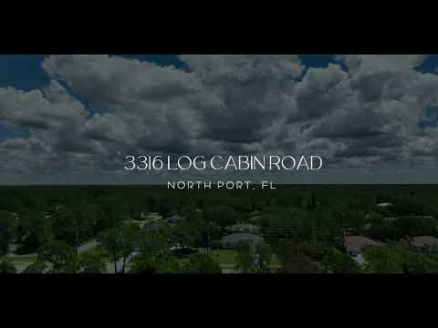 3316 Log Cabin Rd, North Port, FL home video tour