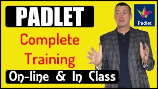 Complete training in Padlet online & in-class #Padlet #onlineteaching