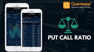 PUT CALL RATIO || Quantsapp #Options Analytics Tool