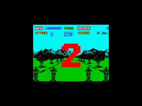 Jeu Vidéo Enduro Racer Pour ZX Spectrum ~ Édité Par Activision (Occasion, état Correct)
