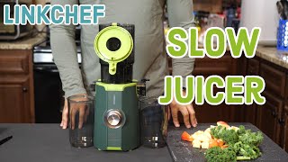 Juicing EVERYTHING At Once in the LinkChef Rush Slow Juicer