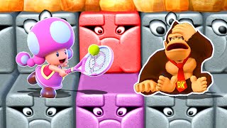 Mario Party 10 - Bad Day of Donkey Kong vs Waluigi vs Toadette vs Rosalina