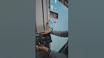 Adjusting incorrectly installed modules#ledscreen #ledwall #leddisplay #eagerled #ledmodule
