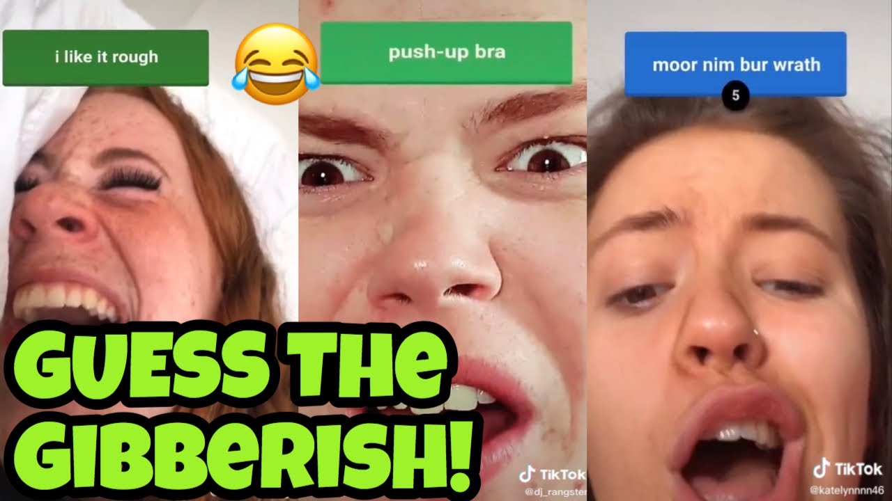 Funniest Guess The Gibberish Challenge - TikTok Compilation - YouTube