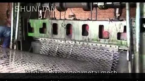 Como é feito a chapa expandida?