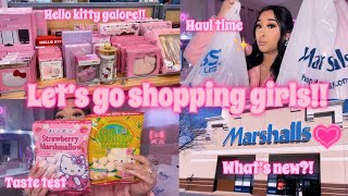 COME SHOPPING WITH ME ♡ | Marshalls &amp; Ross (new items,beauty, hygiene, decor, &amp; so much hello kitty)