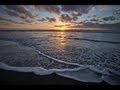 Slowly Fading San Diego Sunset - Mission Beach 1080p Nature Video + Sounds