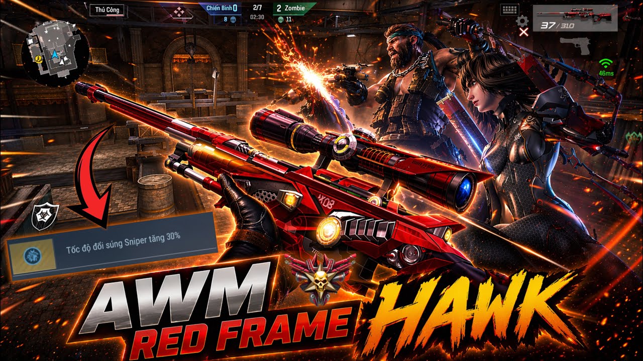 Crossfire Awm Rios Crossfire Legends | AWM RED FRAME HAWK Kết Hợp Với Tăng 30% Tốc Độ Đổi ...