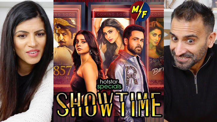Hotstar Specials Showtime | Official Trailer Reaction! | Emraan Hashmi, Mouni Roy|DisneyPlus hotstar