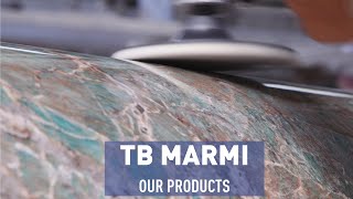Tb Marmi Our Products Shaft Sink In Amazonite Extra Granite Solid Piece