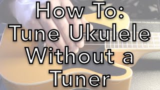 How To Tune a Ukulele WITHOUT a Tuner for Beginners screenshot 4