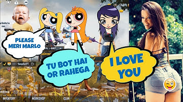 🤬 Random Conqueror 2 TOXIC GIRLS Call me Noob and I challenge for Tdm Room 1vs3 | PUBGMOBILE