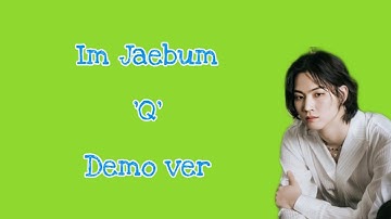 GOT7 Im Jaebeom "Q" Demo Ver