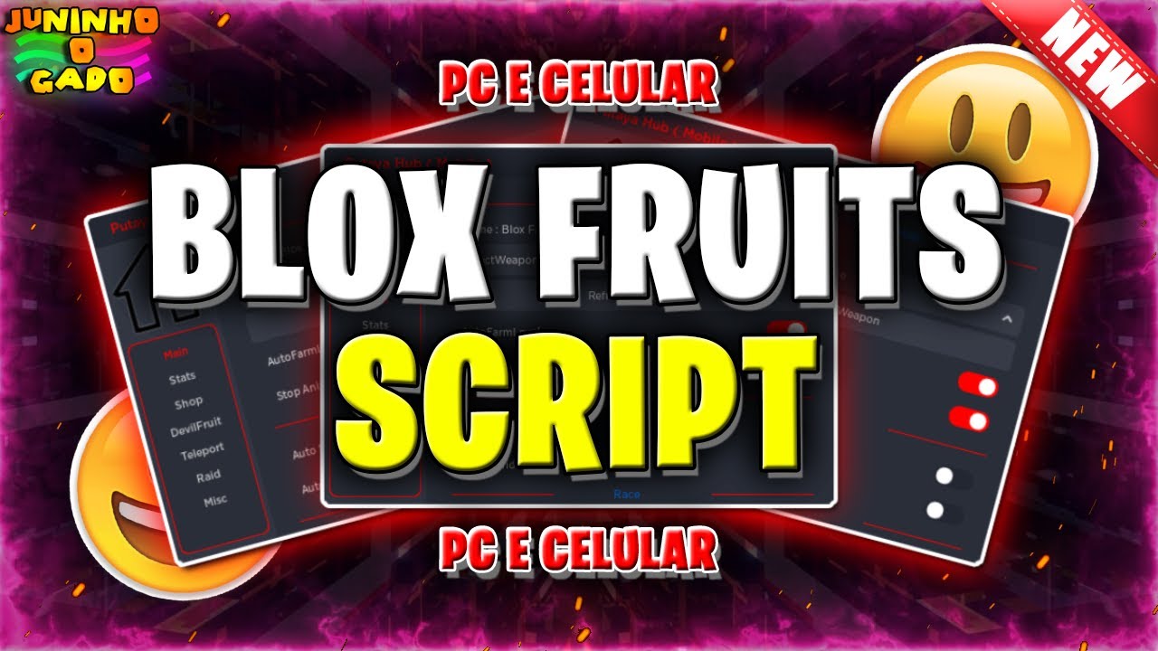 Blox Fruits Script/Hack ROBLOX!! Auto Farm Atualizado - (PC E CELULAR)  Funcionando 2022 