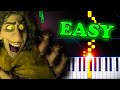 We Don&#39;t Talk About Bruno (from Encanto) - EASY Piano Tutorial