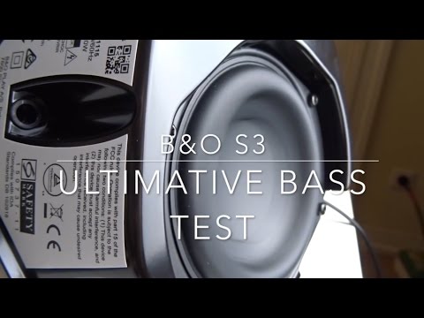 B&O S3 - Ultimative bass-test...