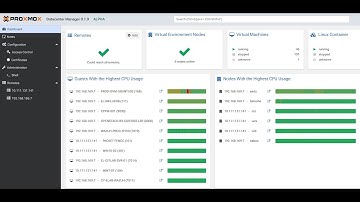 Proxmox Datacenter Manager (Alpha) - Live installation configuration, testing and troubleshooting