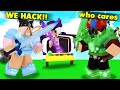 They FAKED Being HACKERS, So I 1v2 Them... (ROBLOX BEDWARS)