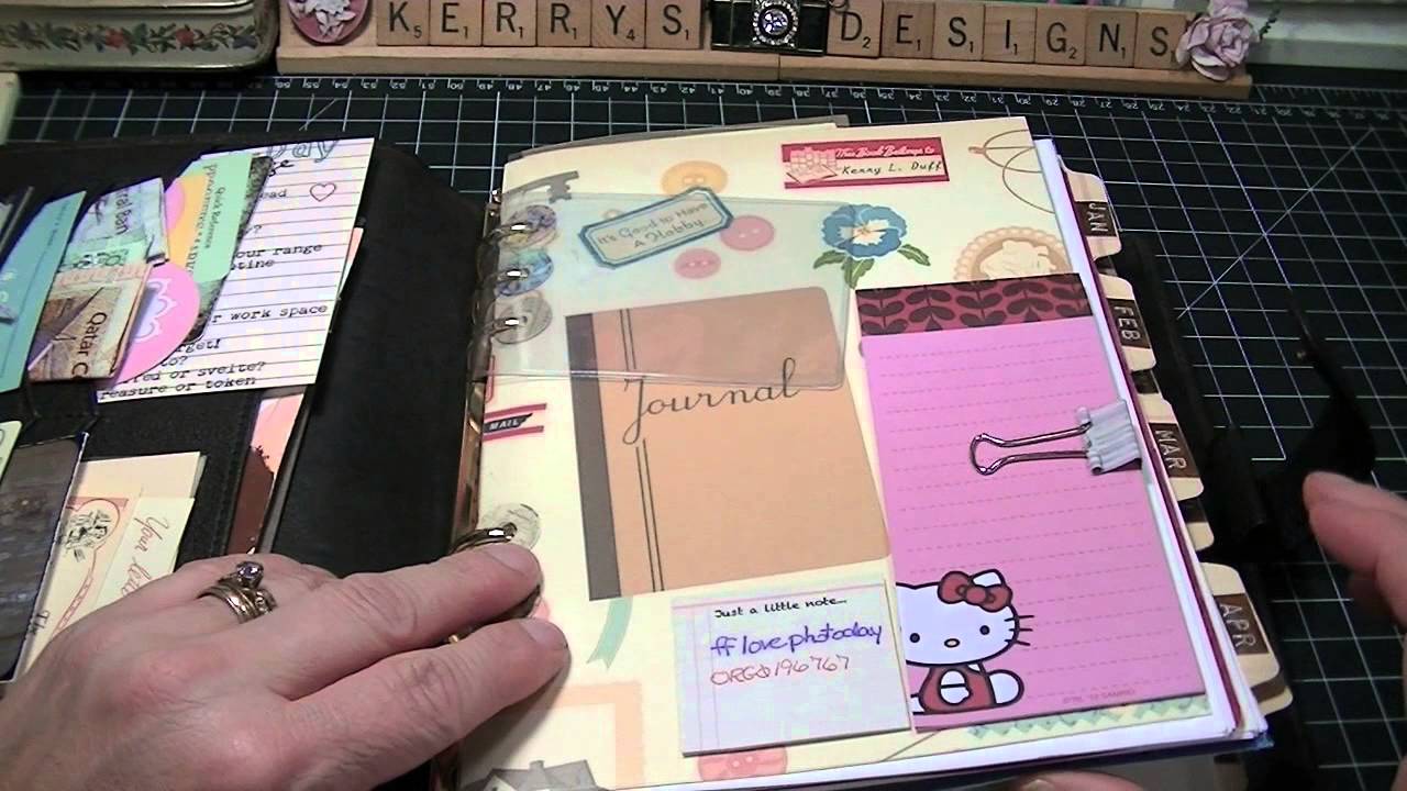 My Filofaxs set ups (My Malden Personal and Siena A5) planners and agendas