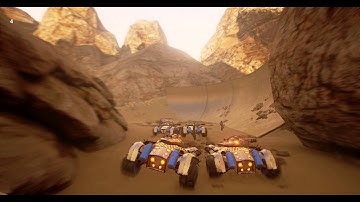 UE4 Giants of destruction Vehicle selection menu, Race