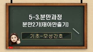 [모성간호]5-3.분만과정(분만2기)