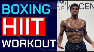 Boxing HIIT Workout On Assault Bike