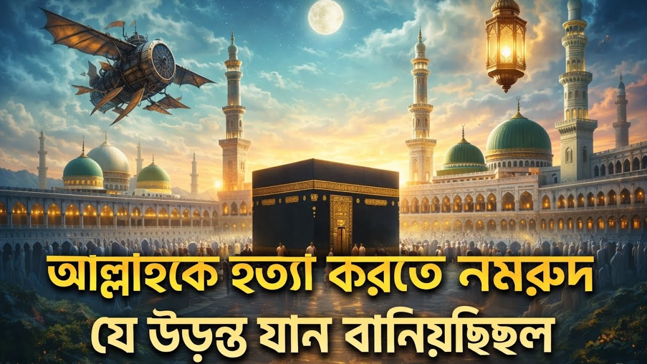 অহংকারী নমরুদ || আল্লাহর সাথে যুদ্ধ করতে কীভাবে আকাশে গিয়েছিল || হযরত ইবরাহিম (আঃ) ও নমরুদের ঘটনা |