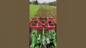 Chisel Plowing Winter Rye