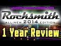 Rocksmith 2014, 1 Year Review