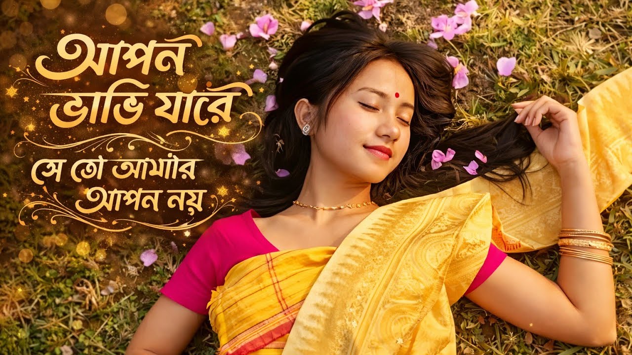 Apon Apon Babi Jare Sheto Amar Apon Noi || আপন আপন ভাবি যারে সে তো আমার আপন নয়