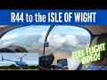 FULL HELICOPTER FLIGHT TO THE ISLE OF WIGHT