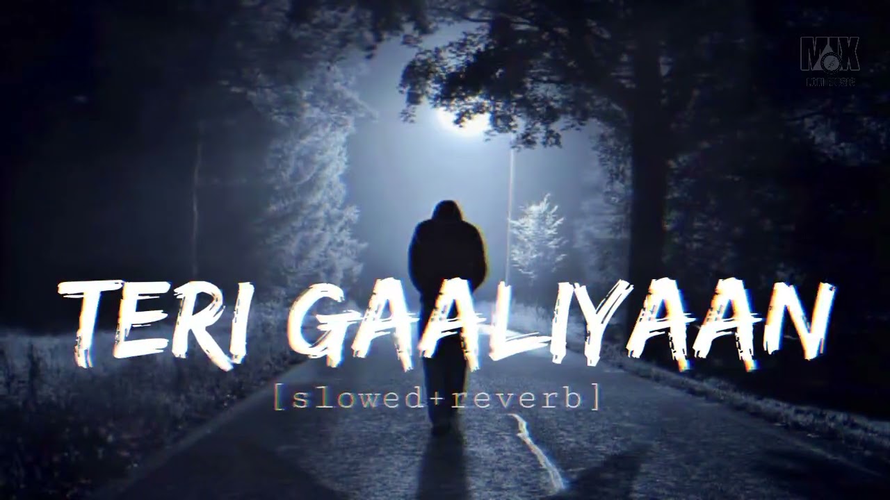 Teri Galiyan Slowed  Reverb Ek Villain  Total Lofi Song Channel  Textaudiotseries