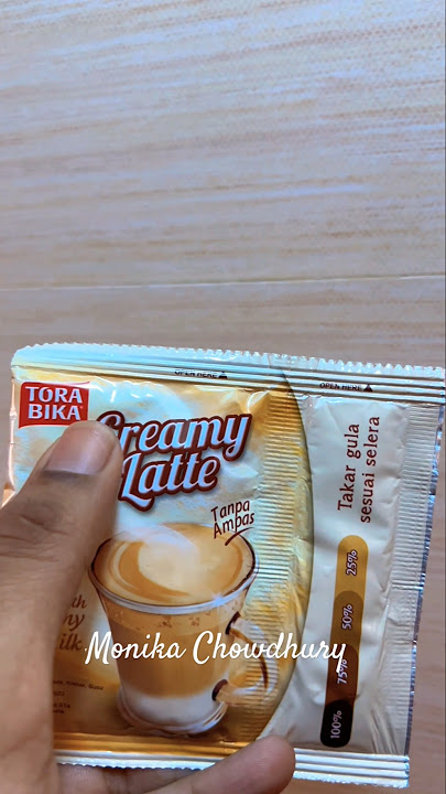 Download lagu Tora bika creamy latte coffee review #coffeereview #coffee #makingcoffee