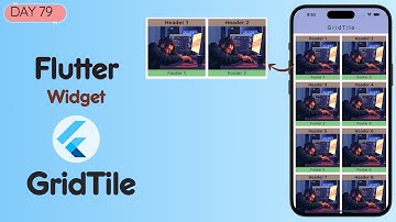 GridTile Flutter | How to Use GridView & GridTile Layouts in Flutter