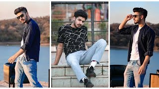 Attitude poses for boys ||Photoshoot ideas || photo poses || boys photo poses | #shorts #photography