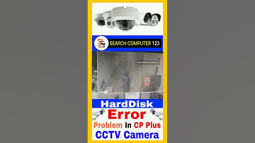 Harddisk Error Cp Plus Camera | Harddisk Error Cp Plus DVR | Harddisk Error CCTV Camera