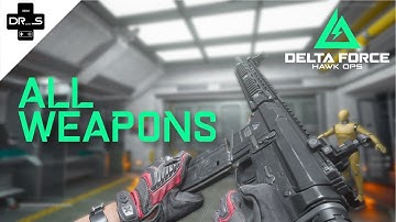 Delta Force Hawk Ops | All Weapons Showcase & Reload Animation |