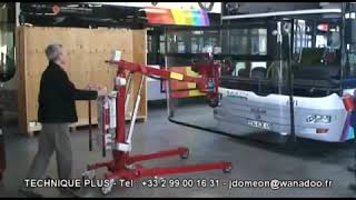 300kg Bus glass lifting machine