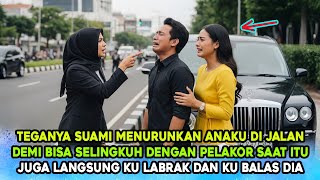 Download Lagu SUAMI MENURUNKAN ANAKU DI TENGAH JALAN DEMI PELAKOR LANGSUNG KU HAJAR DIA #novelromantis #drama MP3