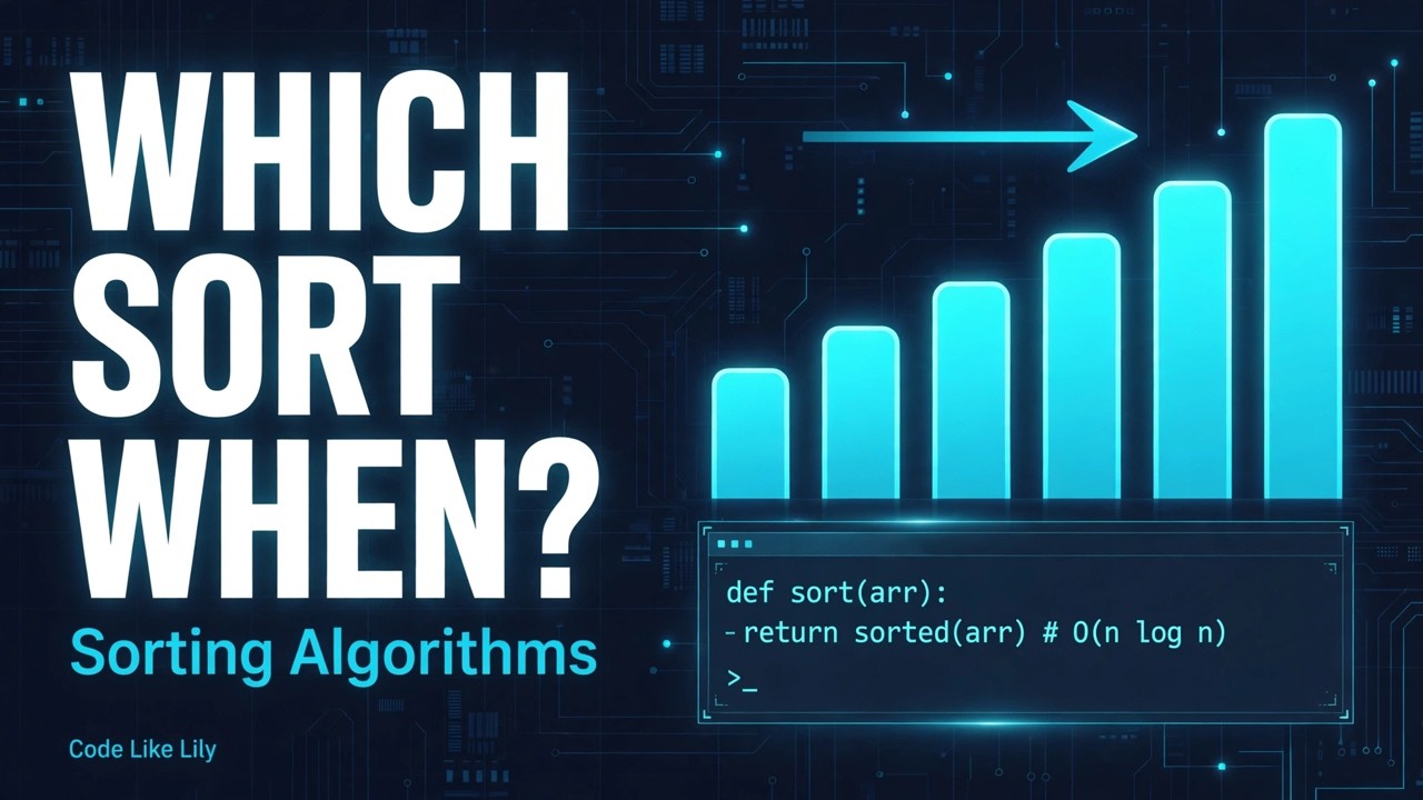 Sorting Algorithms for Interviews | Easiest Explanation From Scratch ...