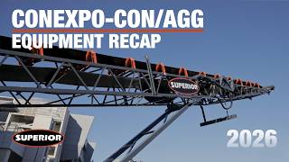 New Self-Contained Radial Stacking Conveyor at CONEXPO-CON/AGG 2026