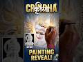 Krishna murti eye painting working ready krishna painting working I #painting #godmurti #krishna