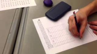 Blue worksheet