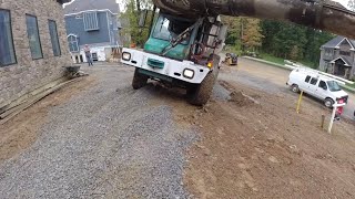 Have You Ever Seen a Concrete Truck Roll Over? That Was a Close One!